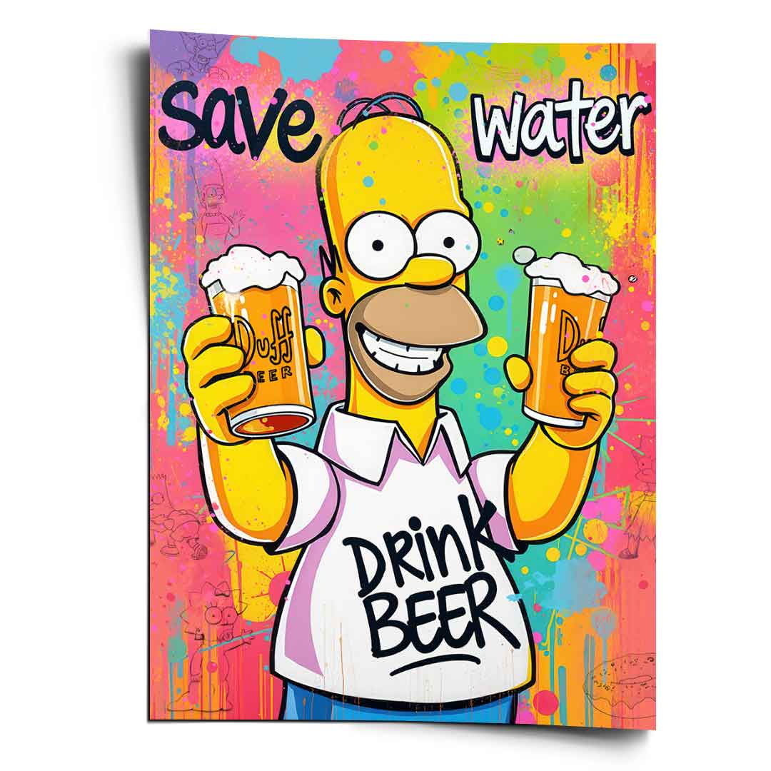 Homer Beer - Plakat