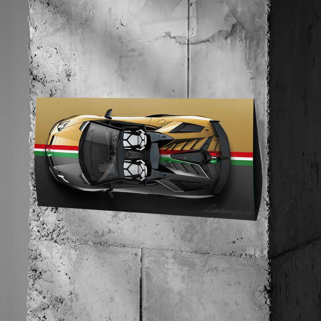 Lamborghini Aventador SVJ - Plakat