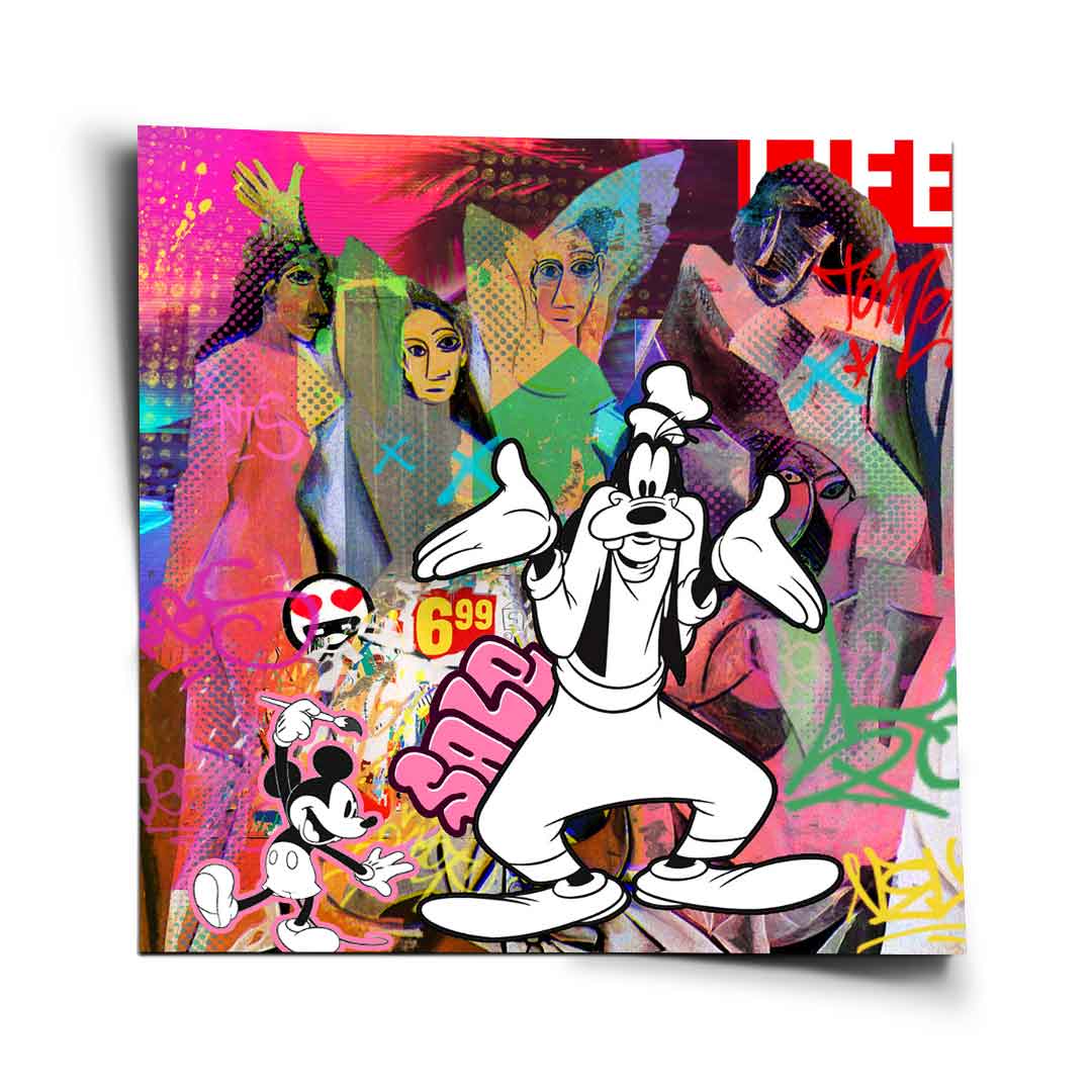 Les Demoiselles Davignon - Poster