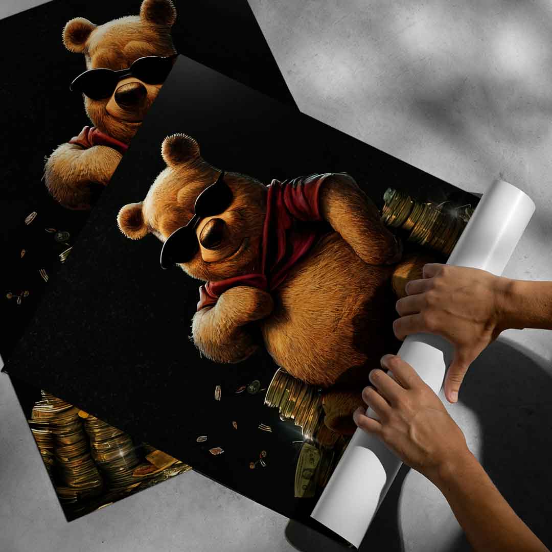 Money Bear – Plakat