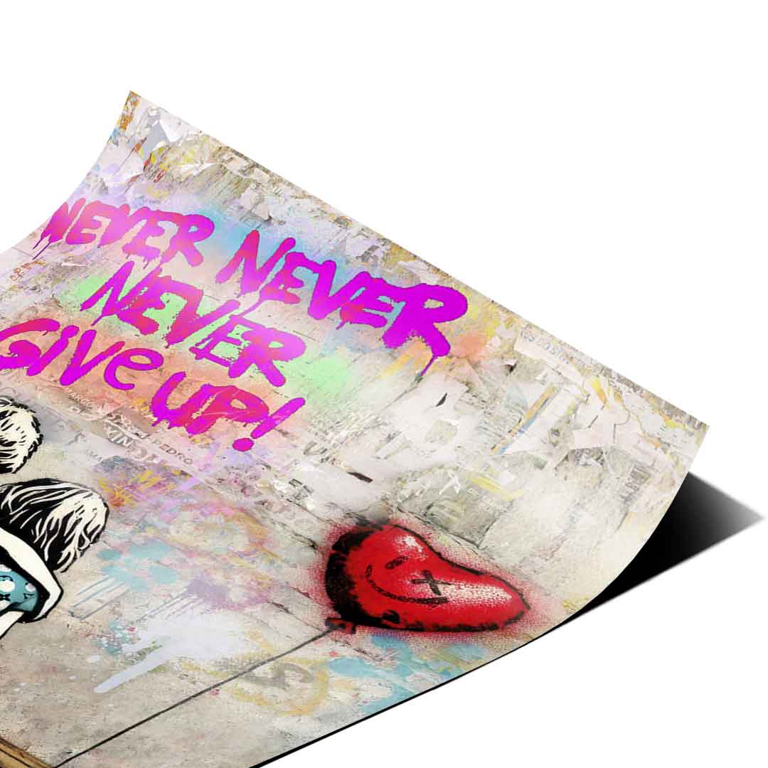 Never Give Up - Poster