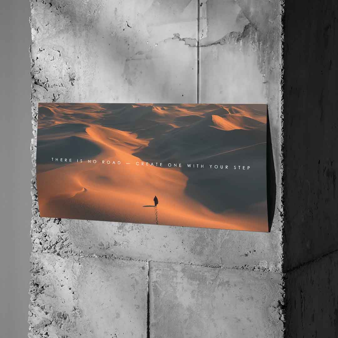 No Road - Poster