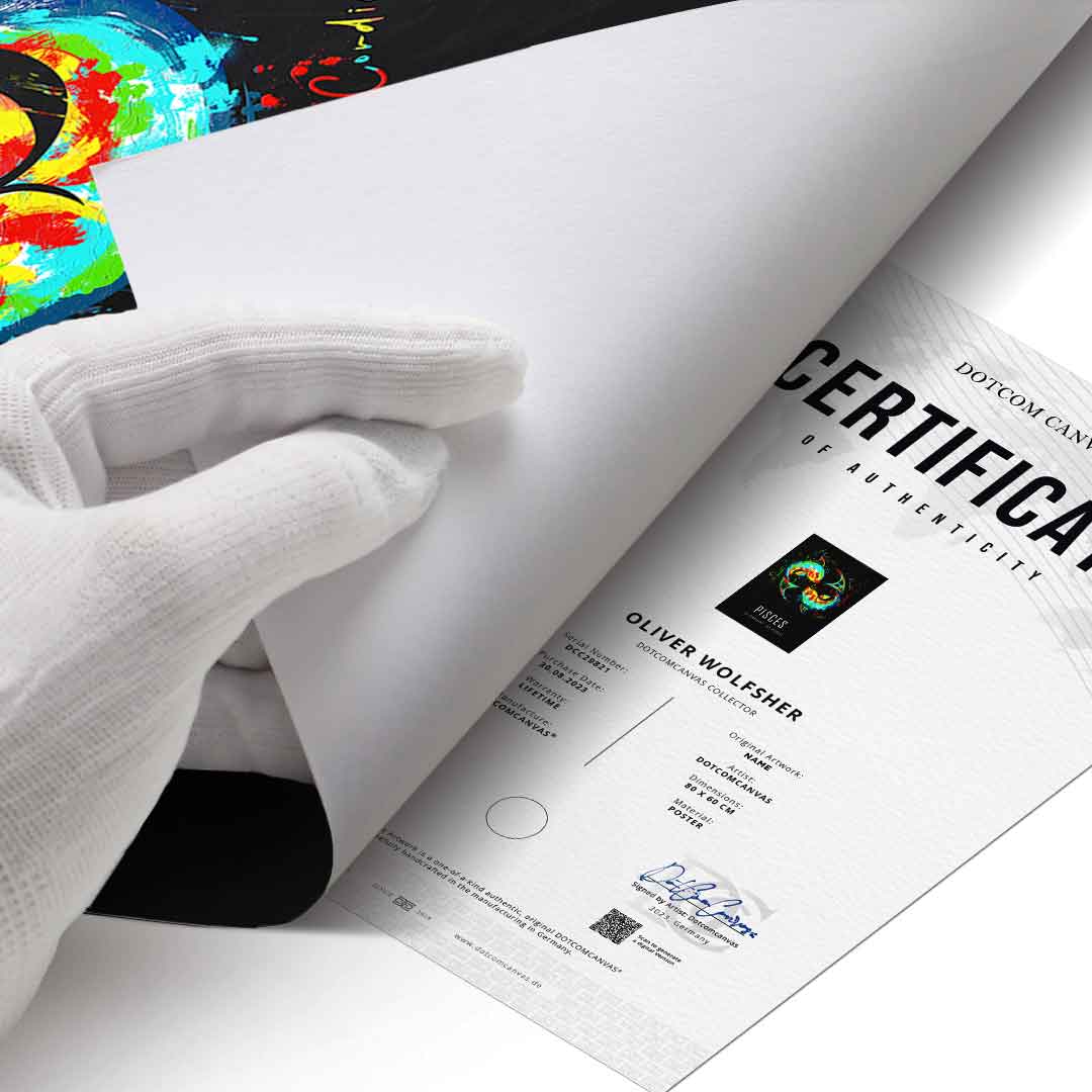 ZNAK ZODIAKU RYBY - Plakat