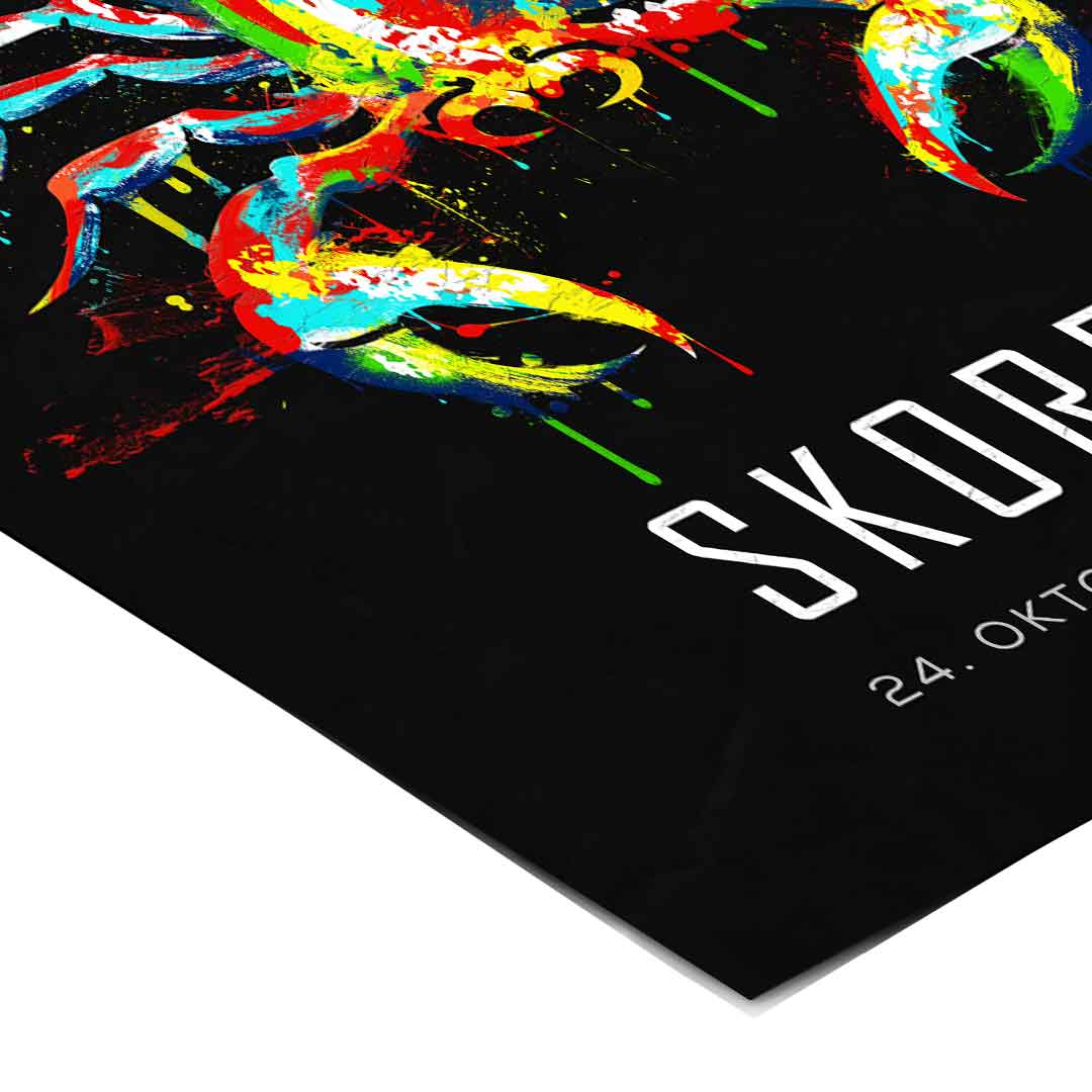 ZNAK ZODIAKU SKORPION - Plakat