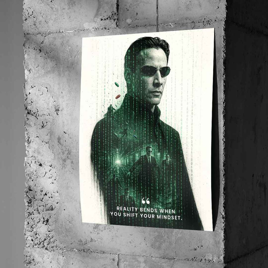 Zmień swoje myślenie — plakat