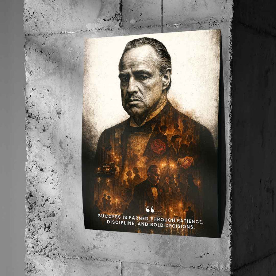 Na sukces trzeba zapracować – Plakat