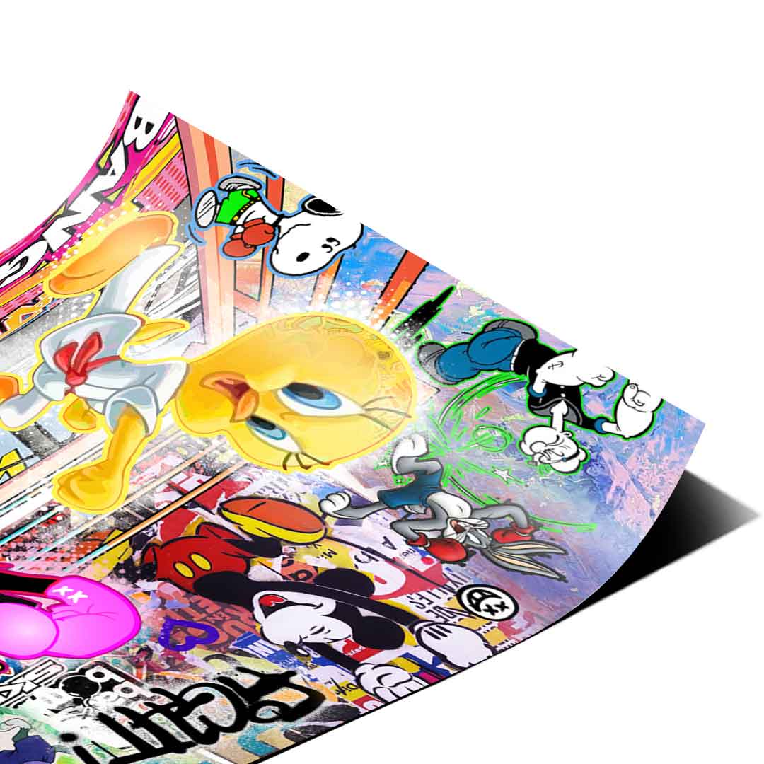 Tweety Fight - Poster