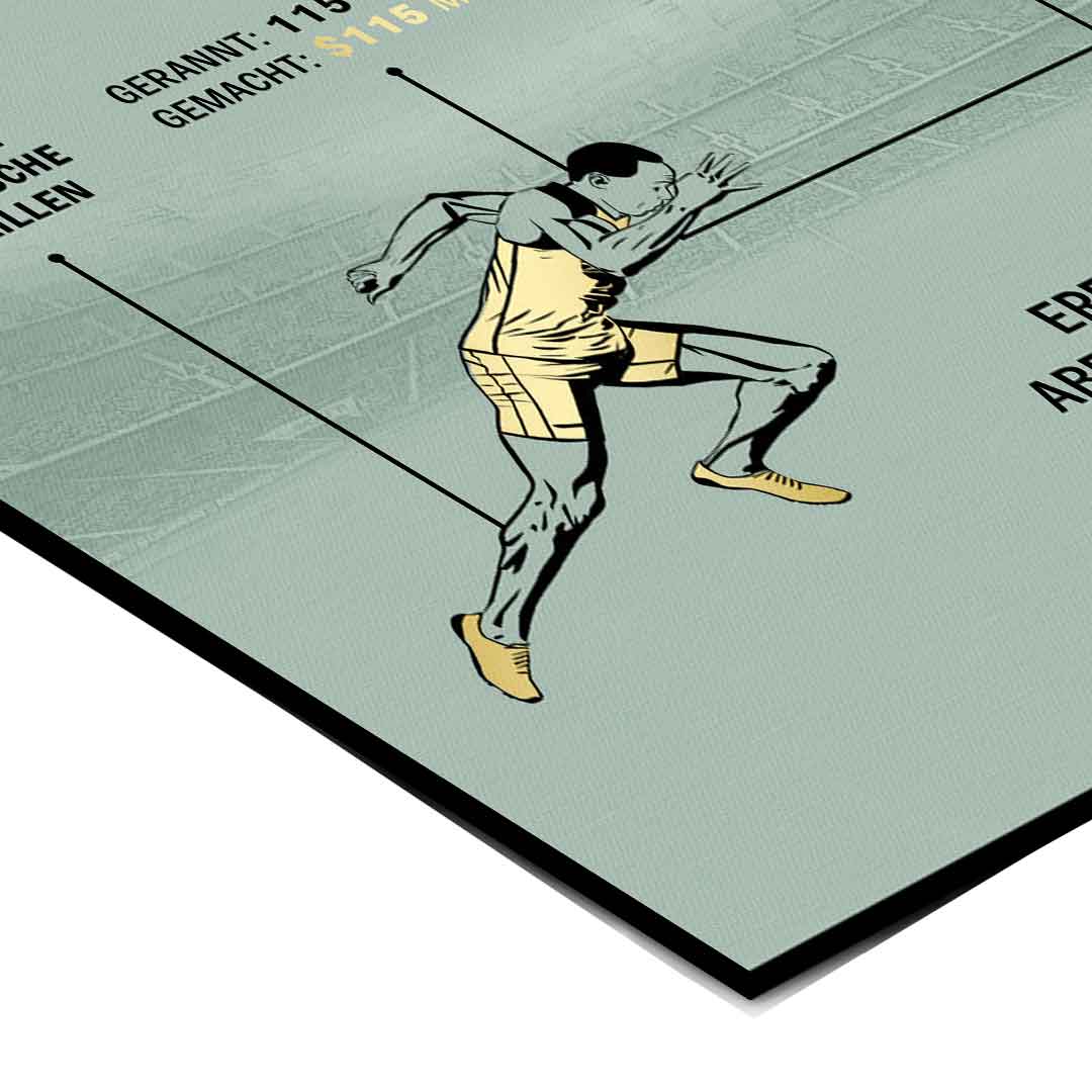 USAIN BOLD: LEKCJA INWESTOWANIA – plakat