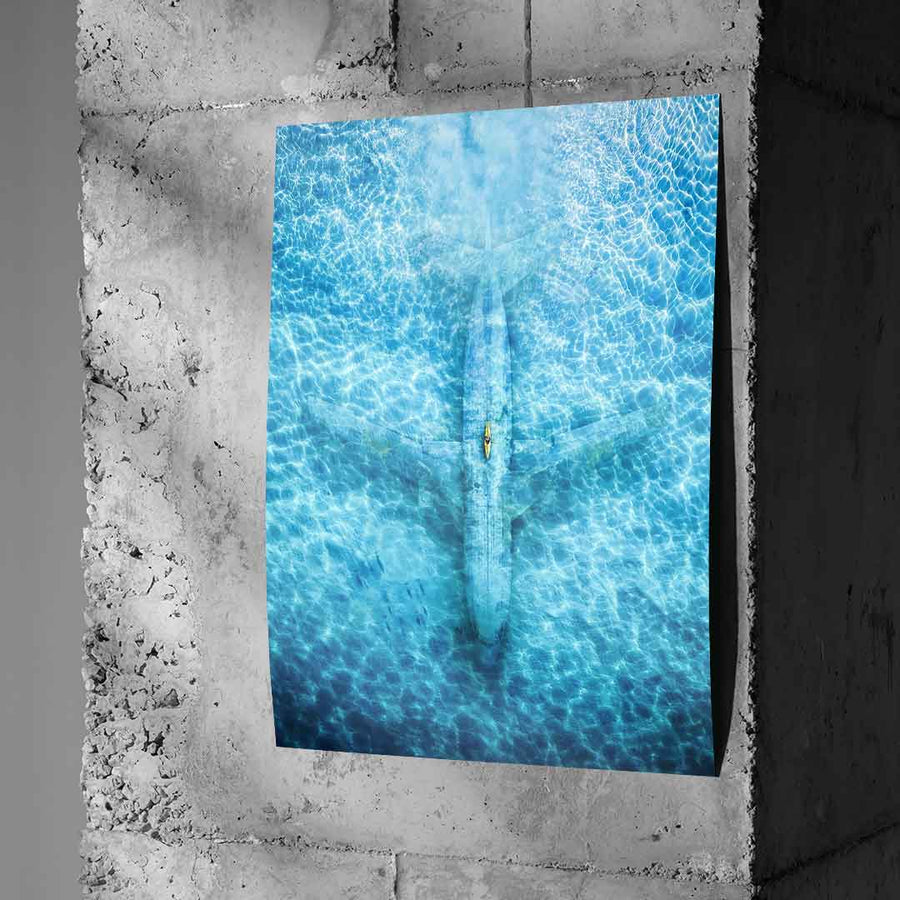Samolot podwodny - Plakat