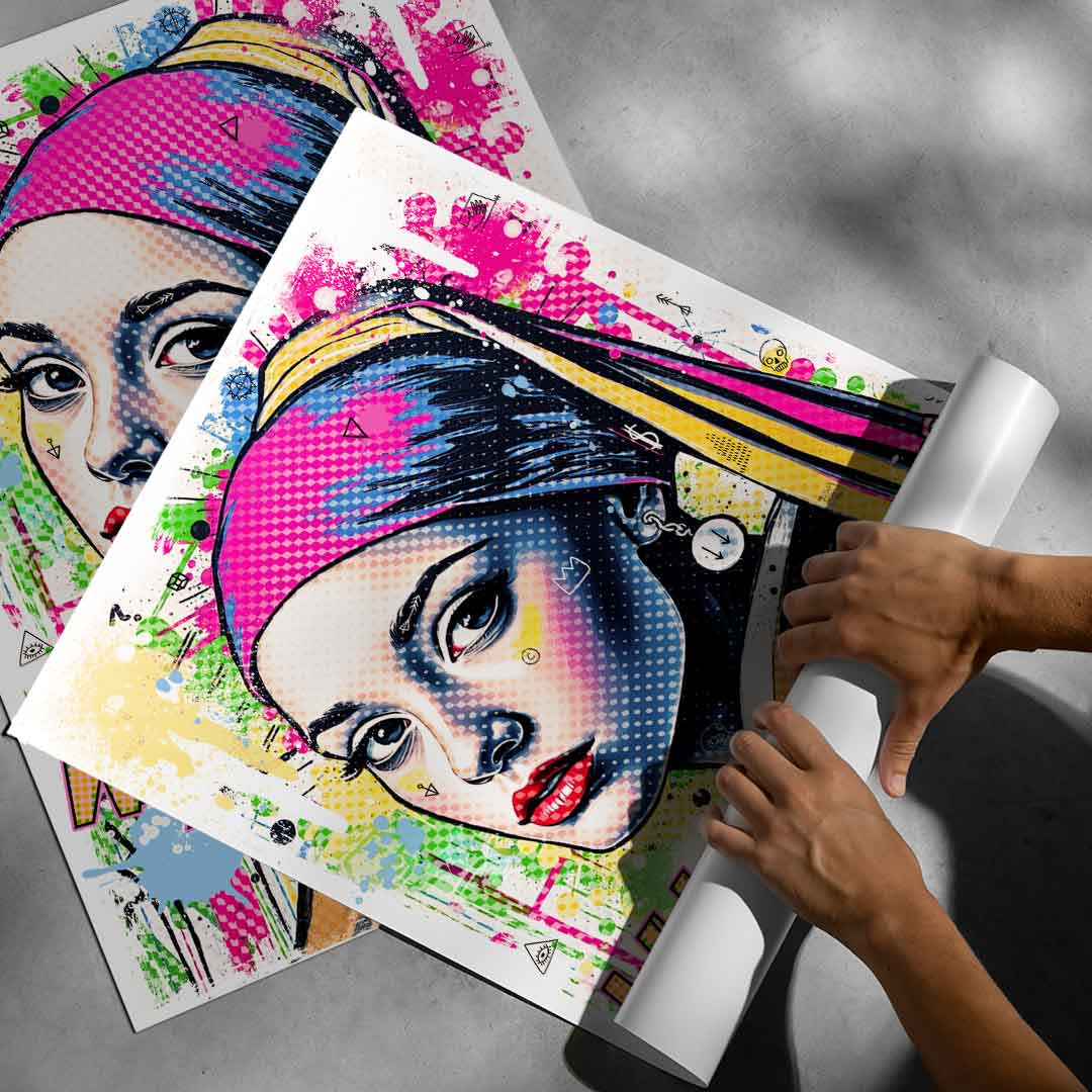 Vermeer Pop - Poster