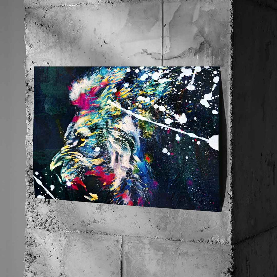 Dziki Lew - Plakat