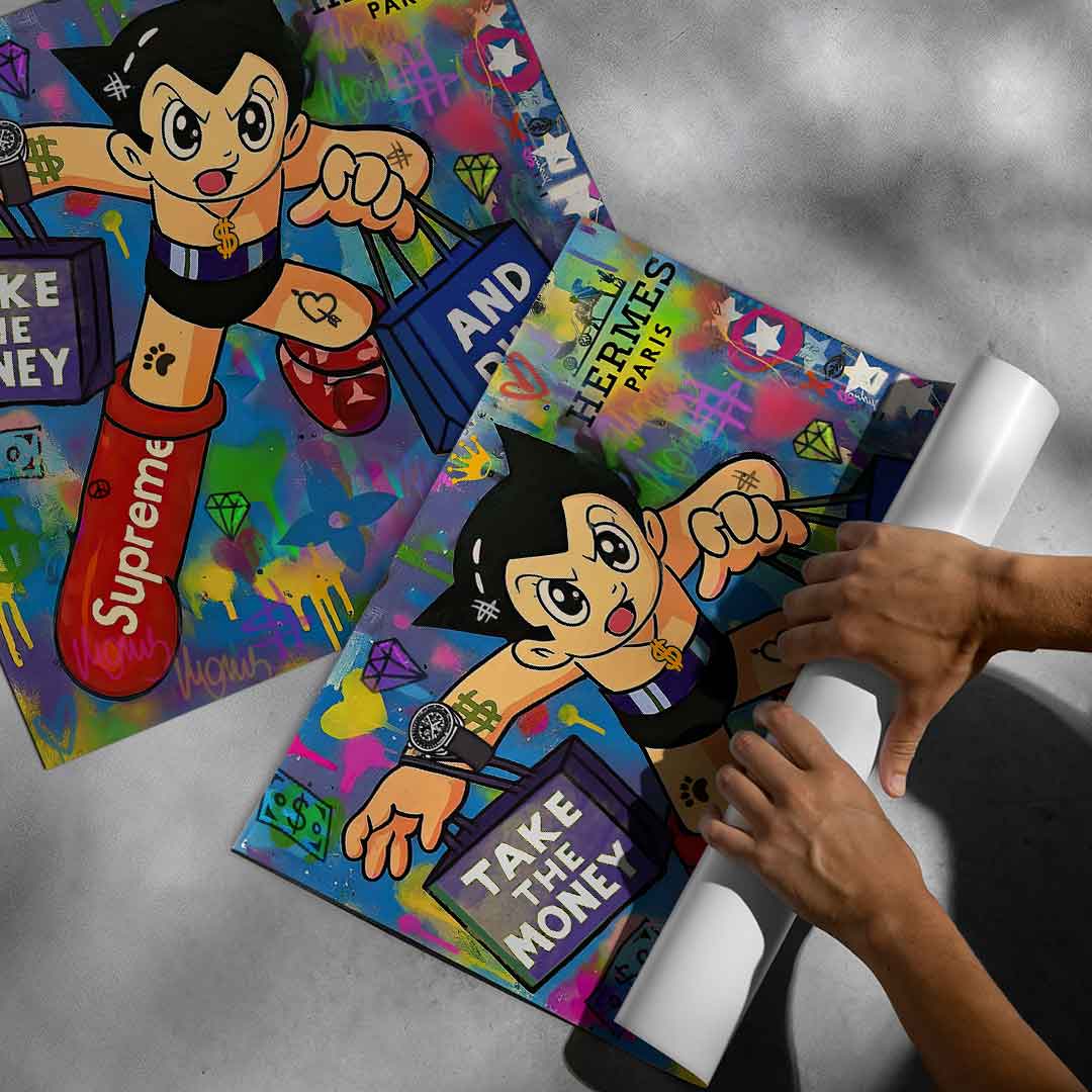 Astroboy Run - Poster