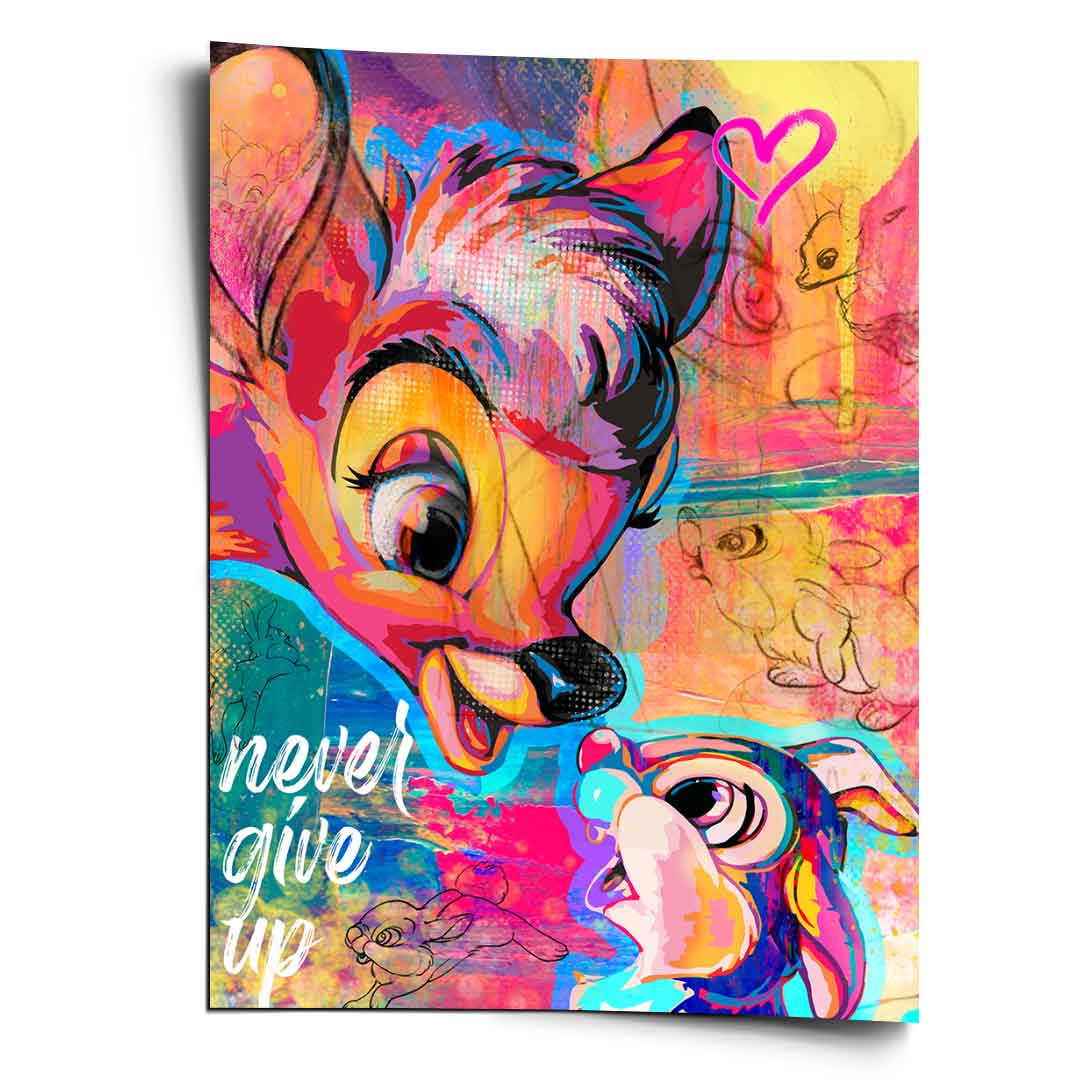 amy-blackbambi-never-give-new - poster