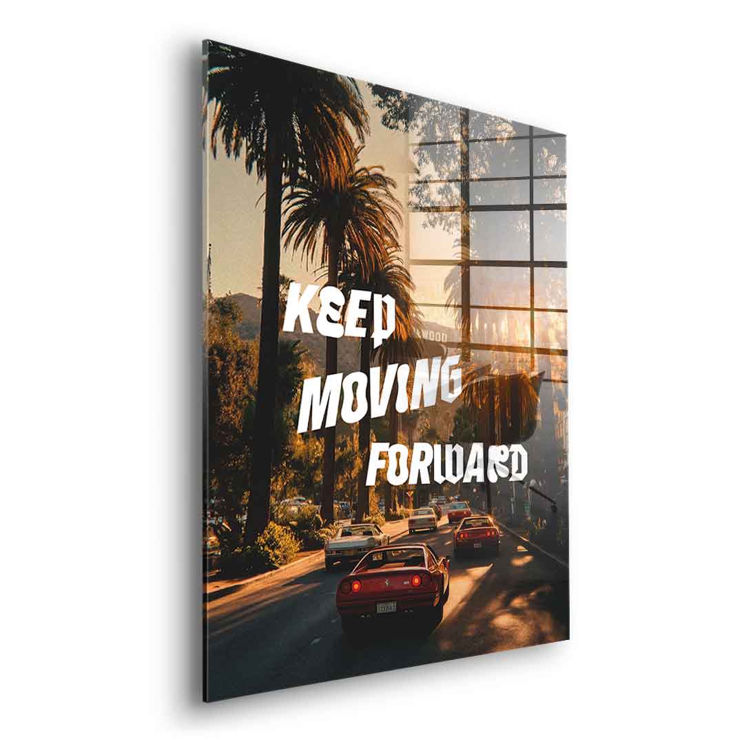 Keep moving forward Acrylglasbild 12