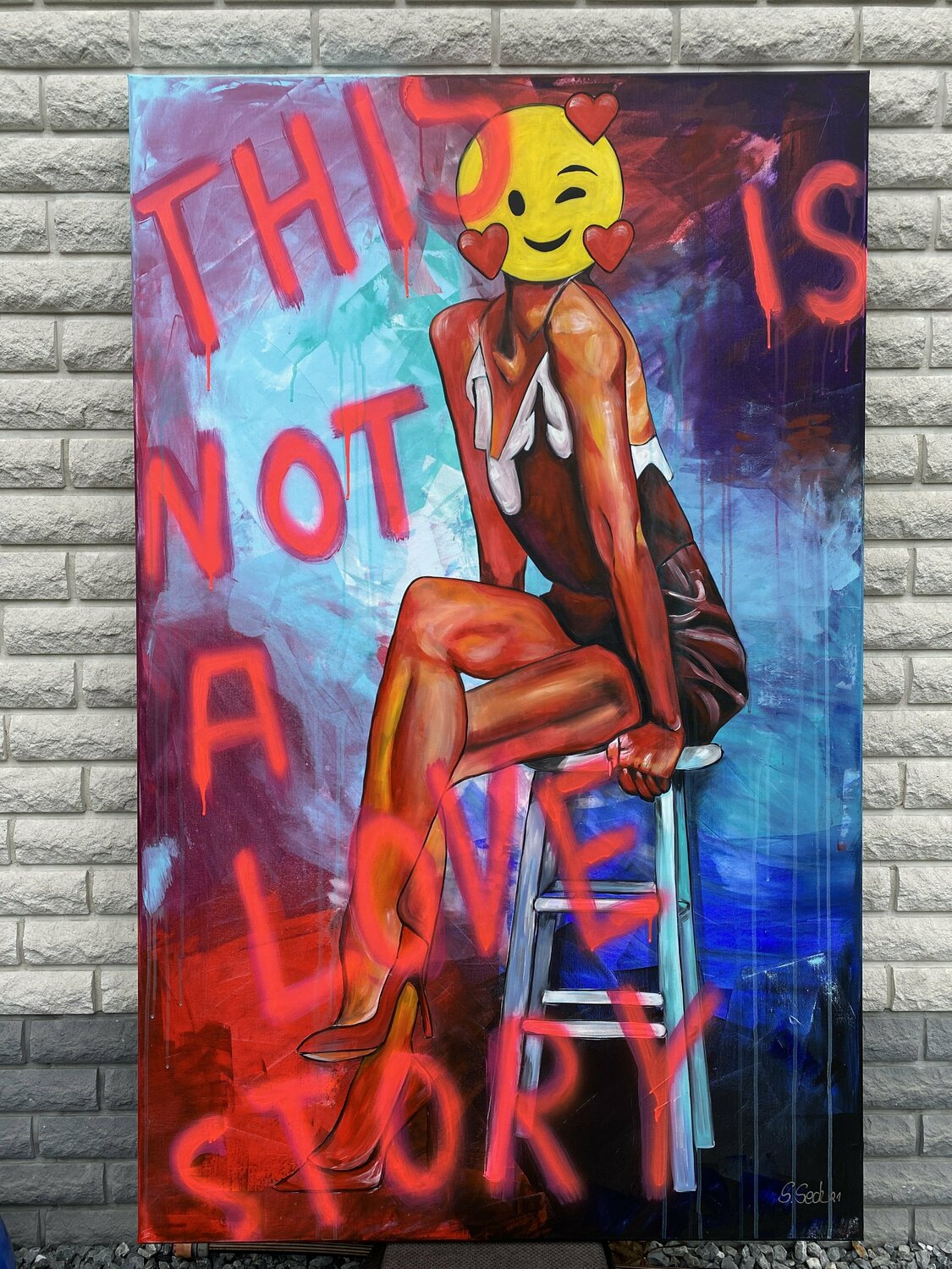 This is not a Love Story – Original, Detailansicht
