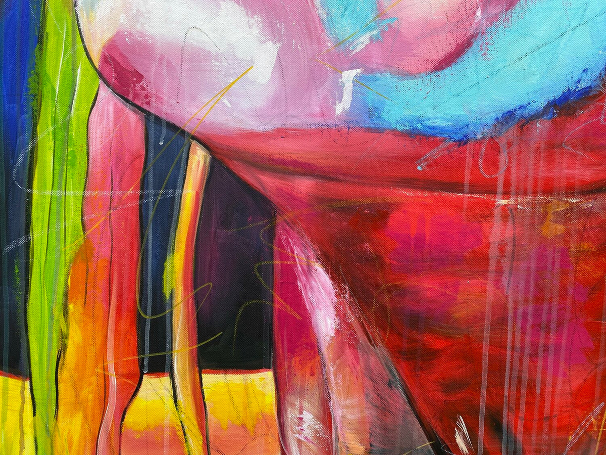 The Other Side – Original, Detailansicht