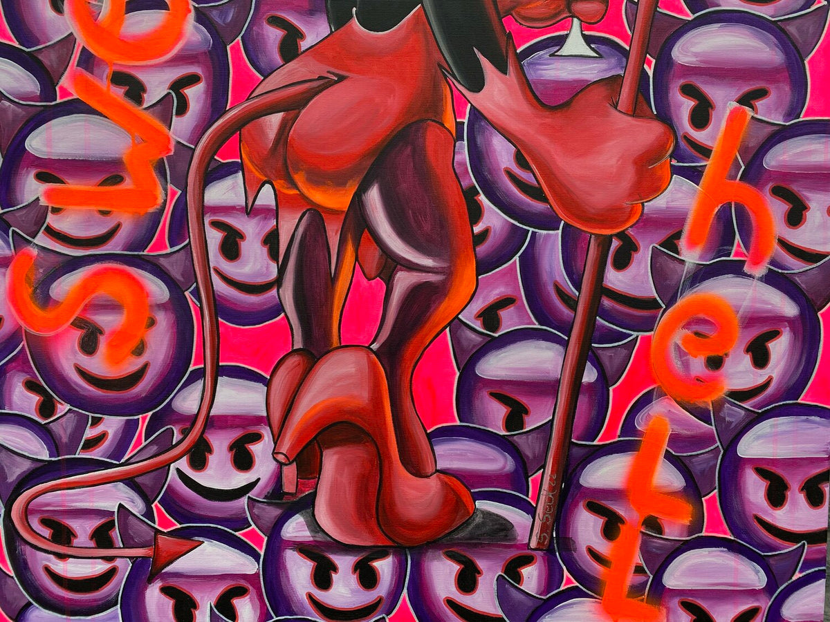 Sweet Hell – Original, Detailansicht