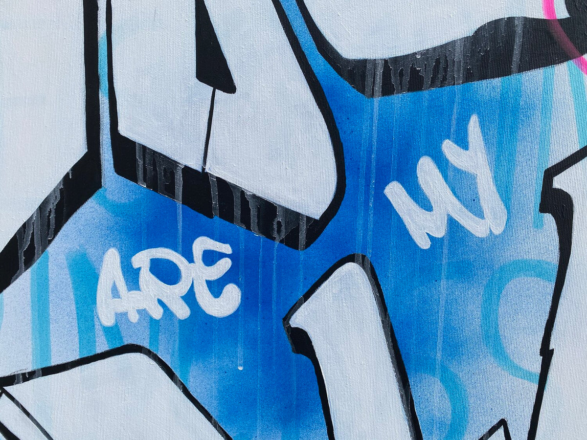 Blue Shoes Original – Detail