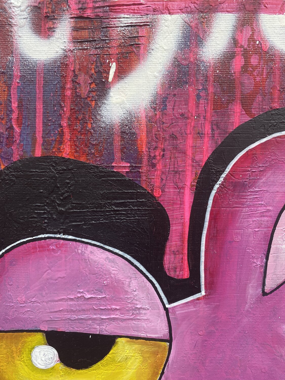 Feel Pink – Original, Detailansicht