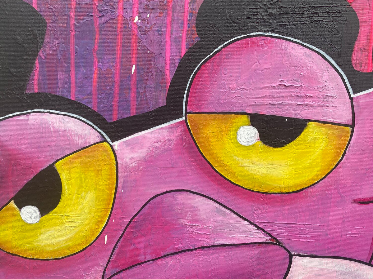 Feel Pink – Original, Detailansicht