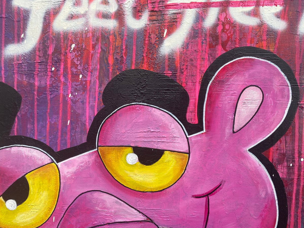 Feel Pink – Original, Detailansicht
