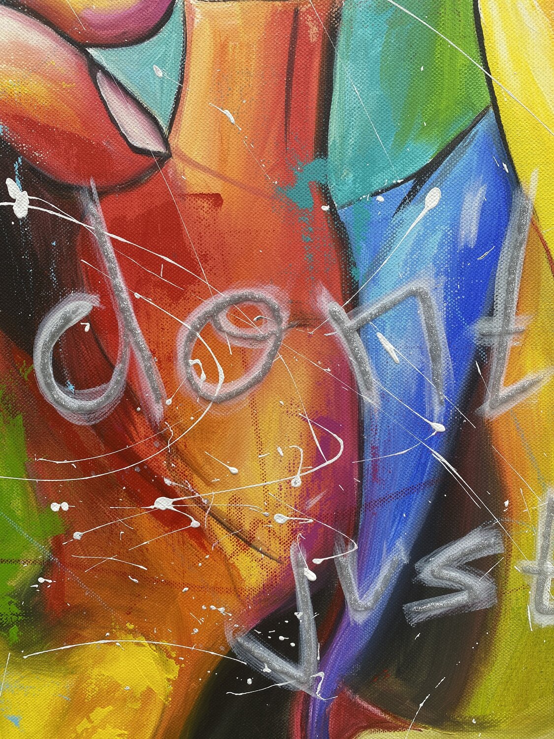 Dont Dream – Original, Detailansicht