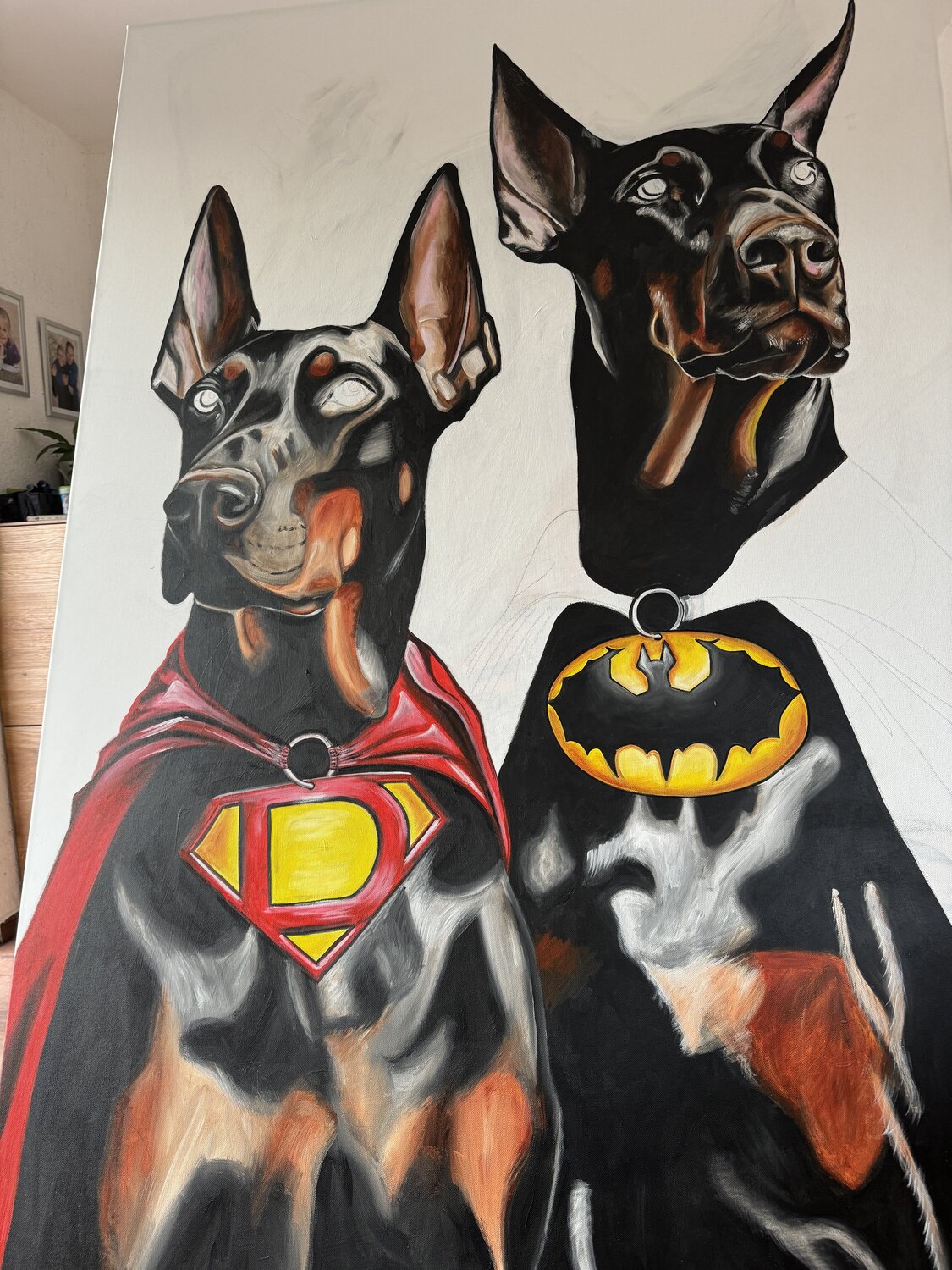 Hero Dogs – Original, Detailansicht