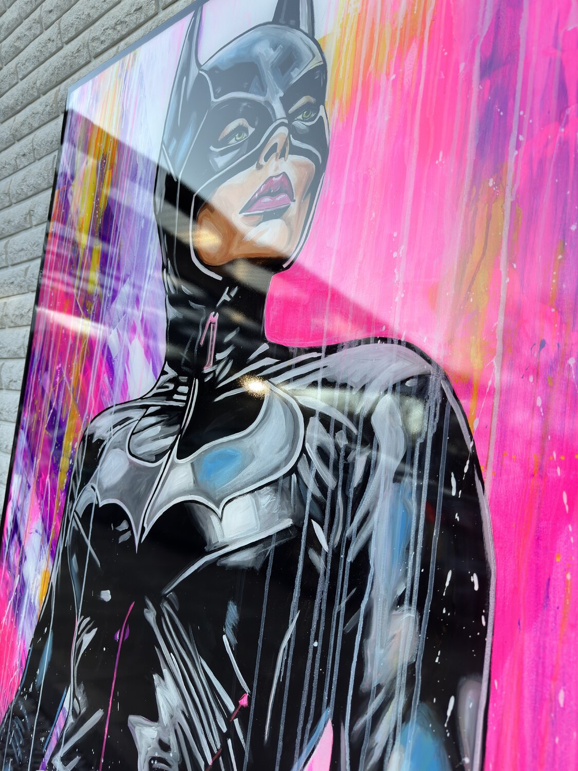 Pink Frozen – Original, Detailansicht