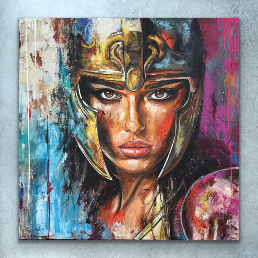 Warrior Inside – Original, Detailansicht
