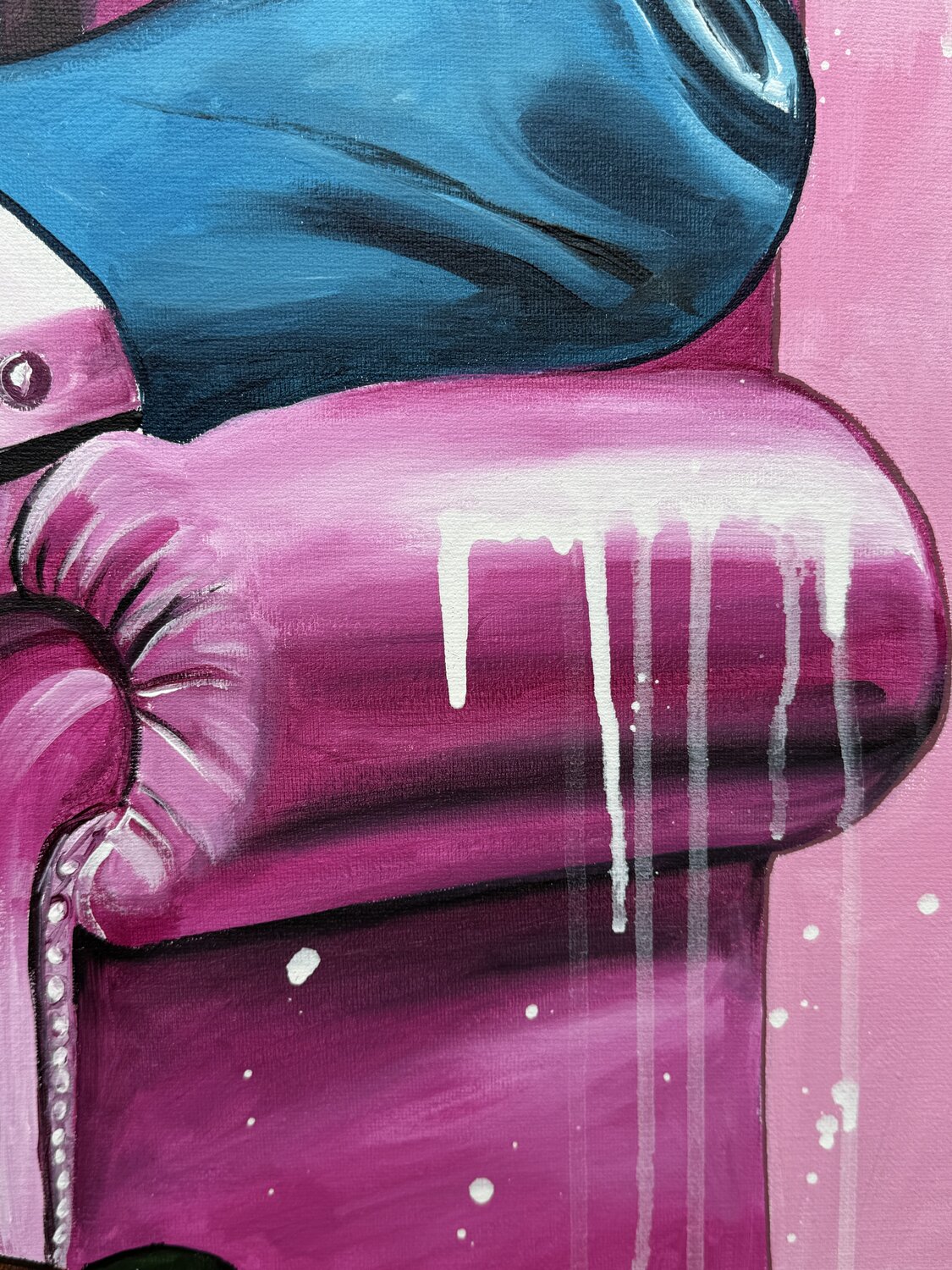 Paulchen first – Original, Detailansicht