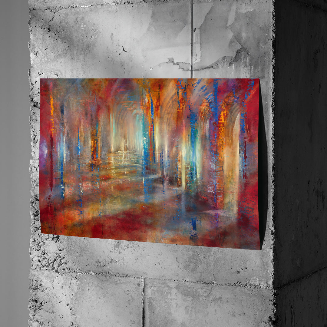 DOTCOMCANVAS 3735 Poster beton_wall