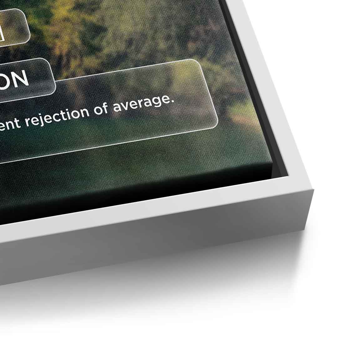 DOTCOMCANVAS® Excellence (Ex) Leinwandbild Version Farbig – Detailansicht