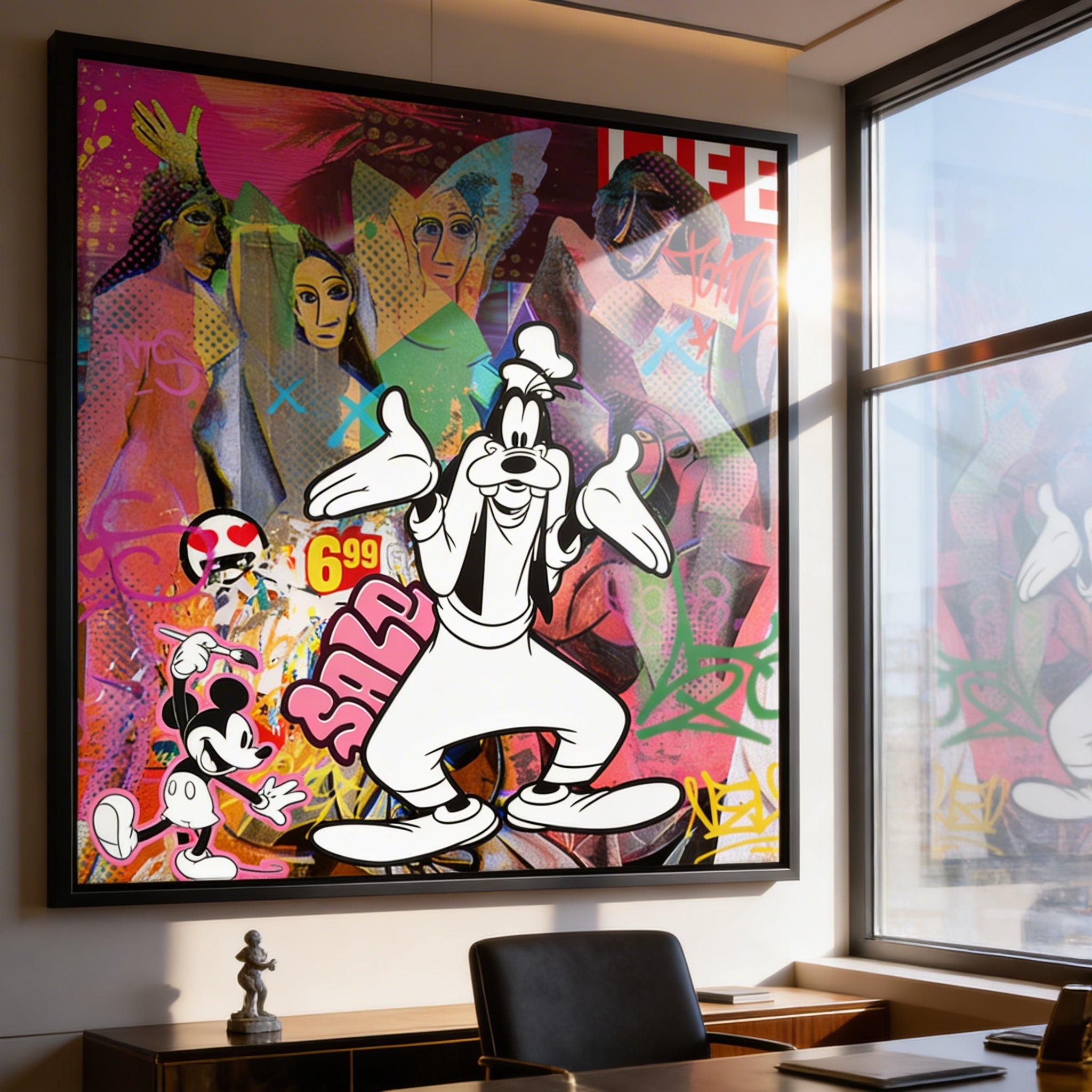 Les Demoiselles Davignon - Acrylglas