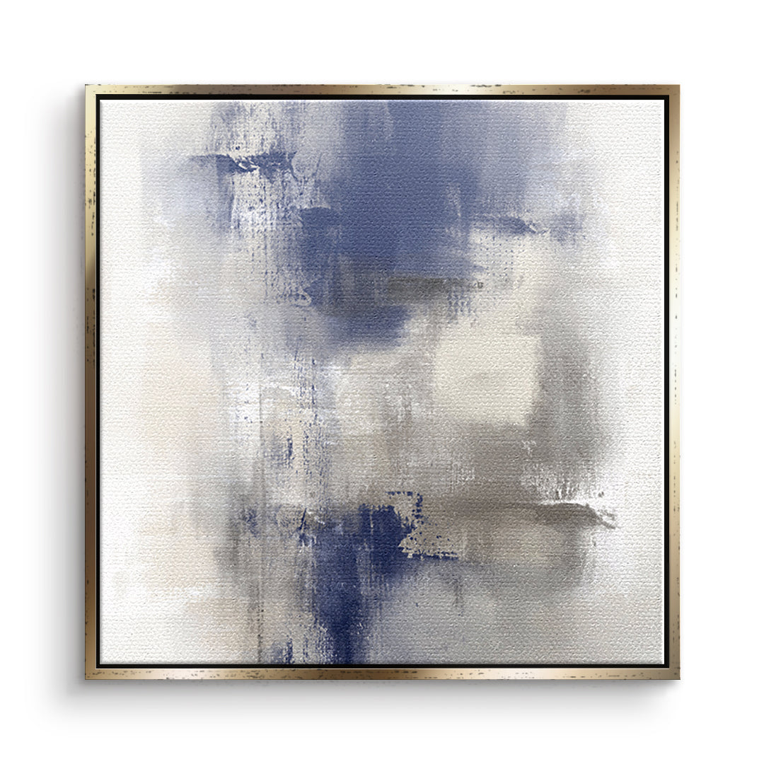 DOTCOMCANVAS Something Leinwandbild Vorderansicht goldener Rahmen