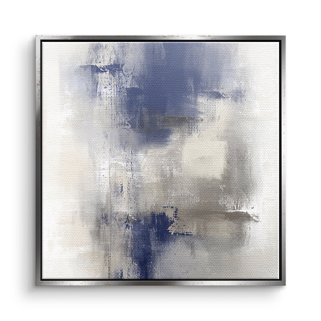 DOTCOMCANVAS Something Leinwandbild Vorderansicht silberner Rahmen