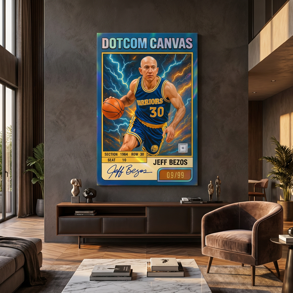 Jeff Bezos Basketball Card