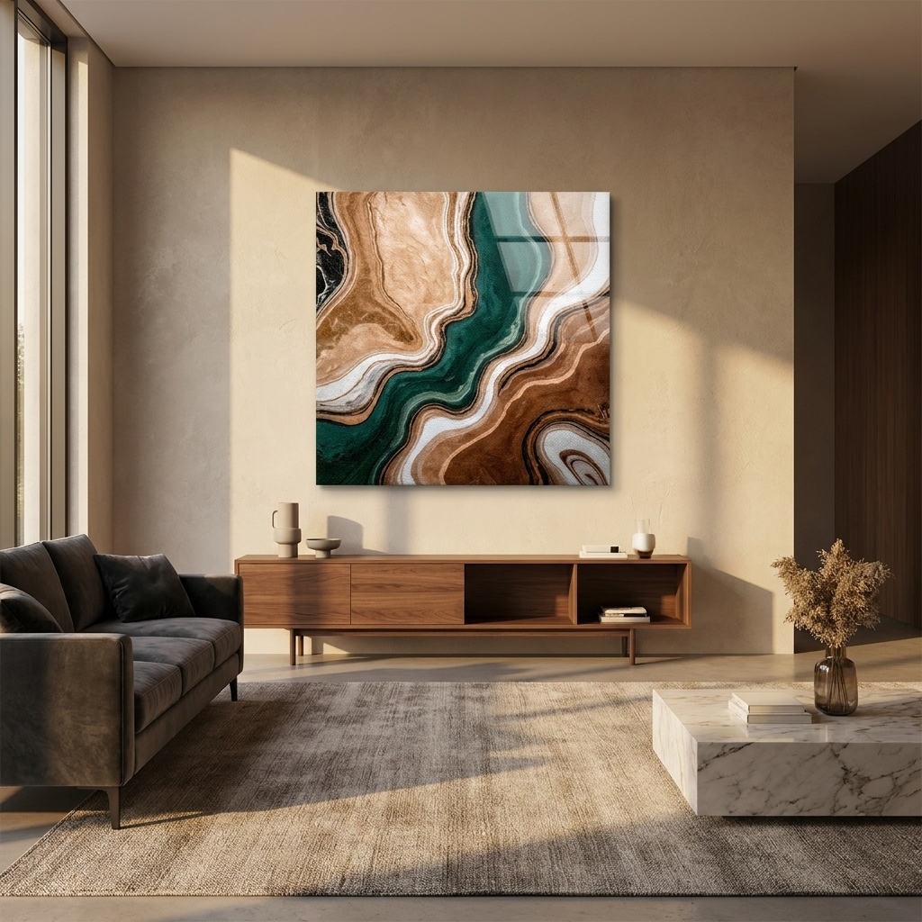 DOTCOMCANVAS Captivating Currents Acrylglas Room