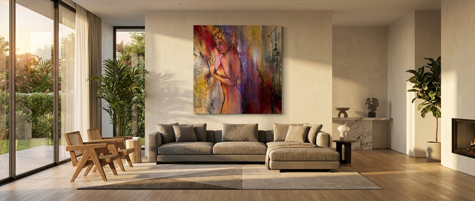 DOTCOMCANVAS Daydream Leinwandbild Banner