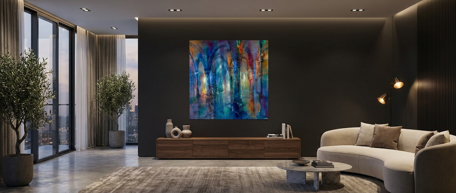 DOTCOMCANVAS Hypostyle hall Poster Banner