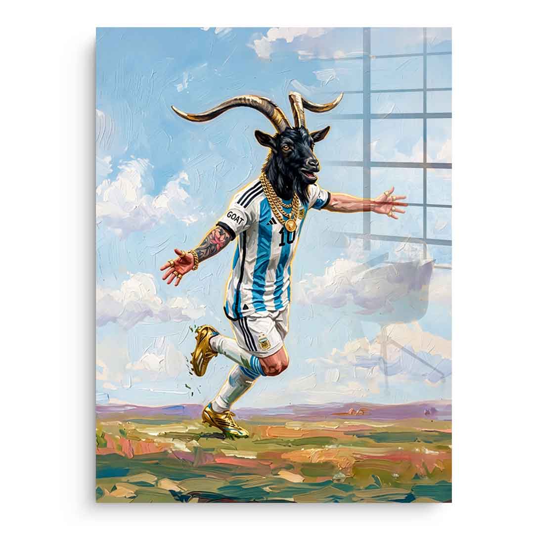 Messi GOAT 2.0 - Acrylglas