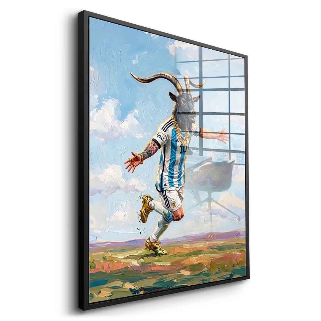 Messi GOAT 2.0 - Acrylglas