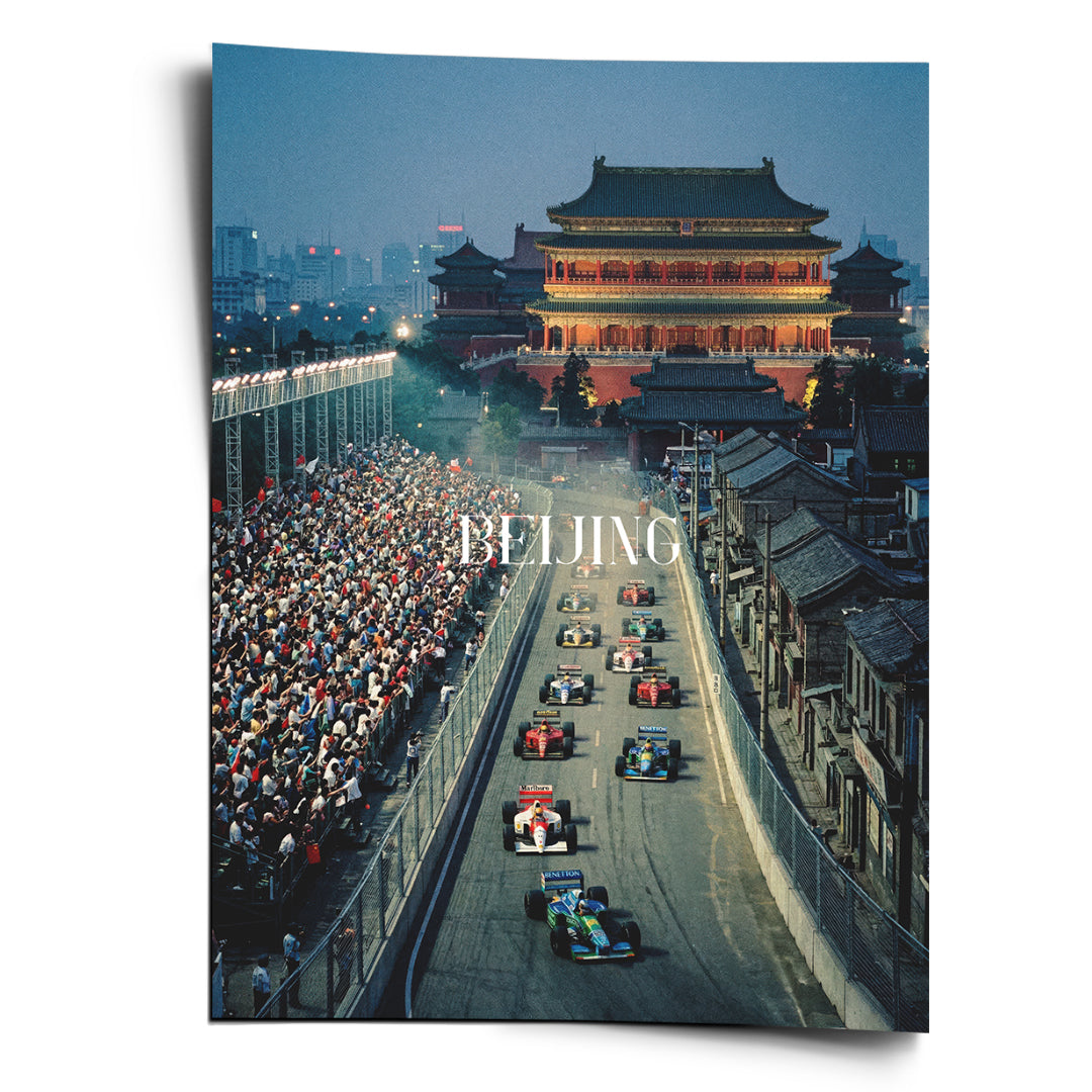 Beijing F1 Poster