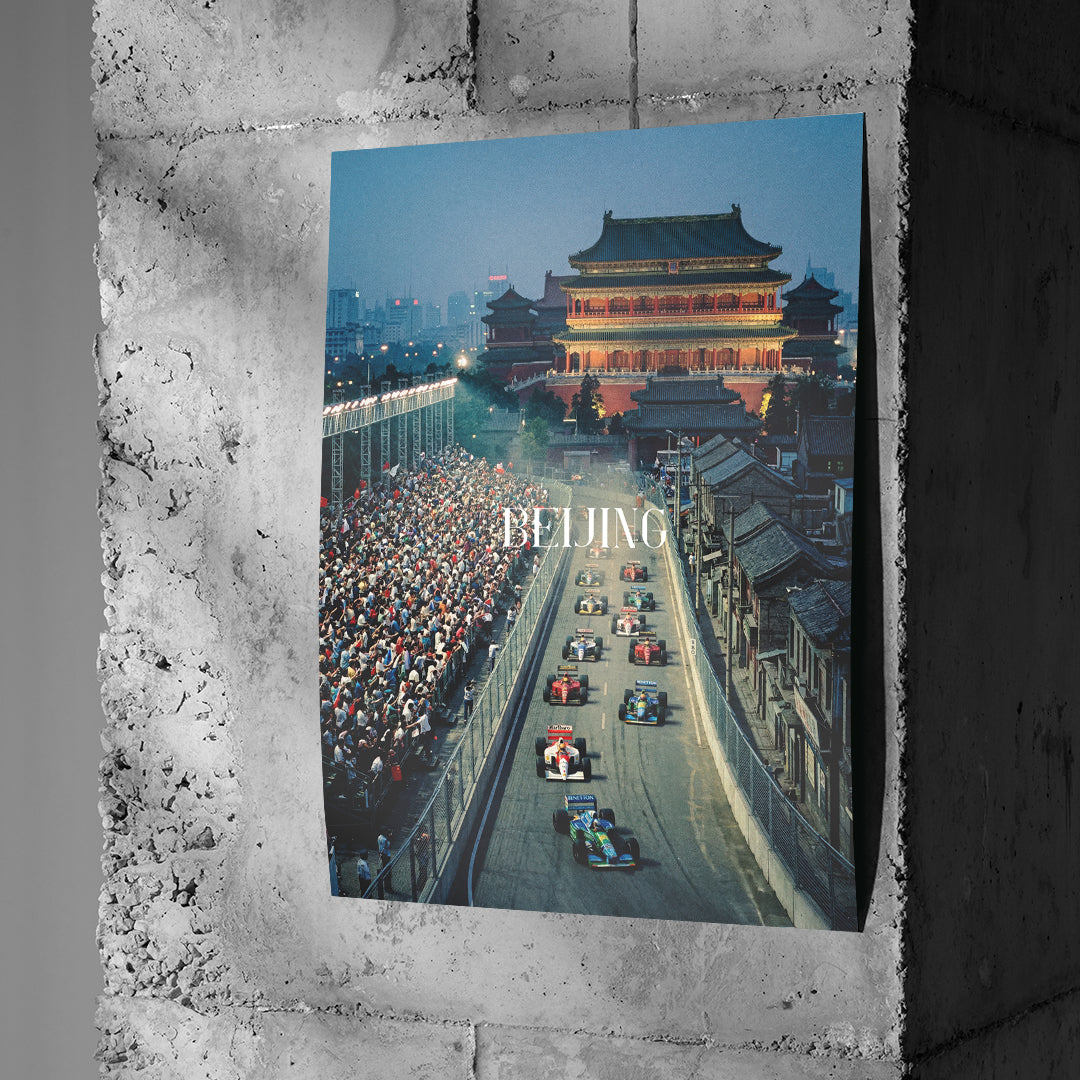 Beijing F1 Poster