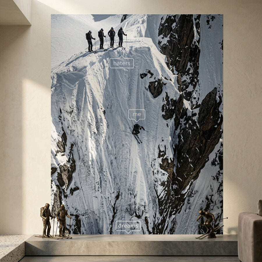 DOTCOMCANVAS Me & Dreams Poster im Wohnraum