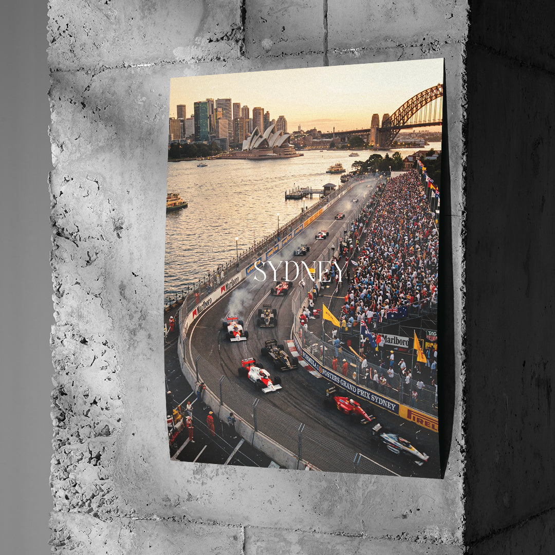 Sydney F1 Poster