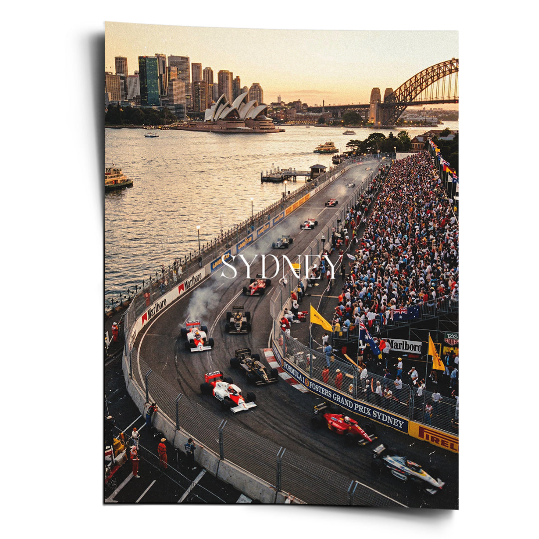 Sydney F1 Poster