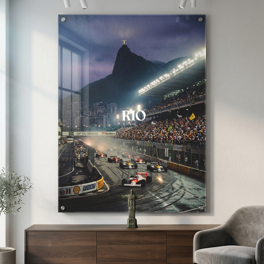 Rio F1 - Acryl Room mockup