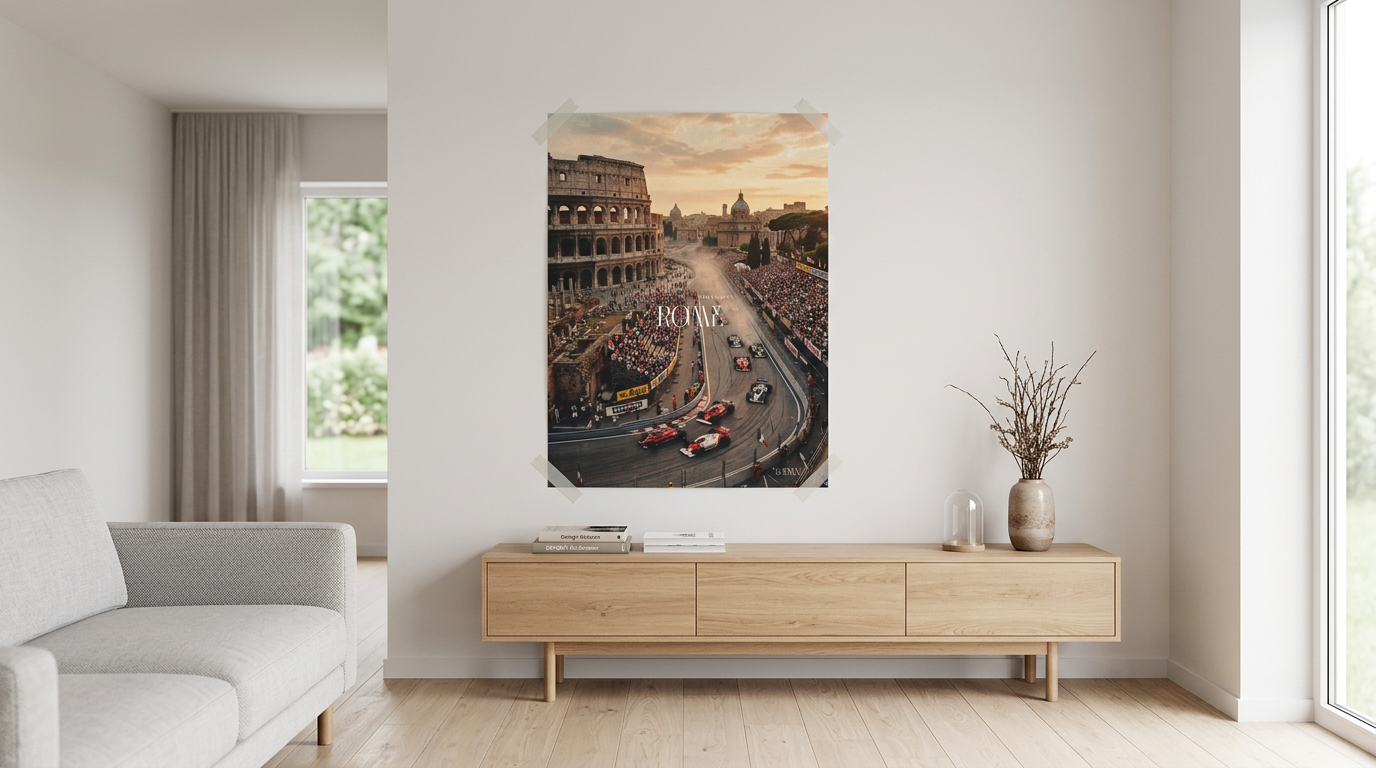 3603 Rome F1 - Poster Banner