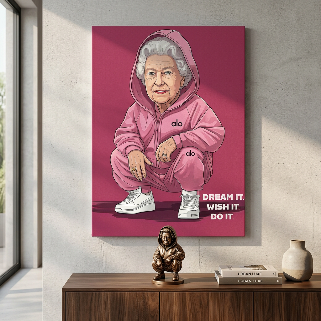 Queen Elizabeth Swag Raumansicht