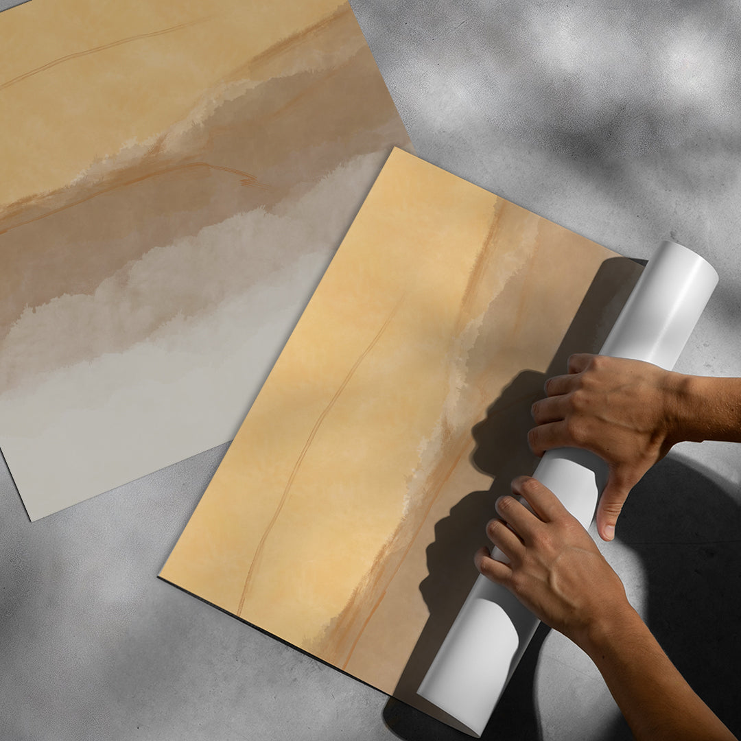 DOTCOMCANVAS In soft time Poster Rolled-up Ansicht